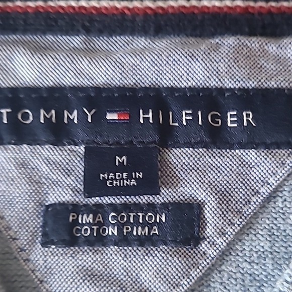 Men's Tommy Hilfiger Premium Cotton Sleeve Knit Pullover. Size Medium - Picture 3 of 3